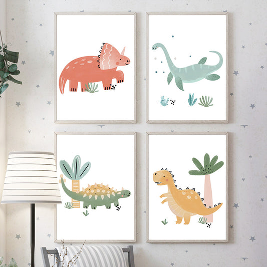 Living Room Decorated Canvas Painting