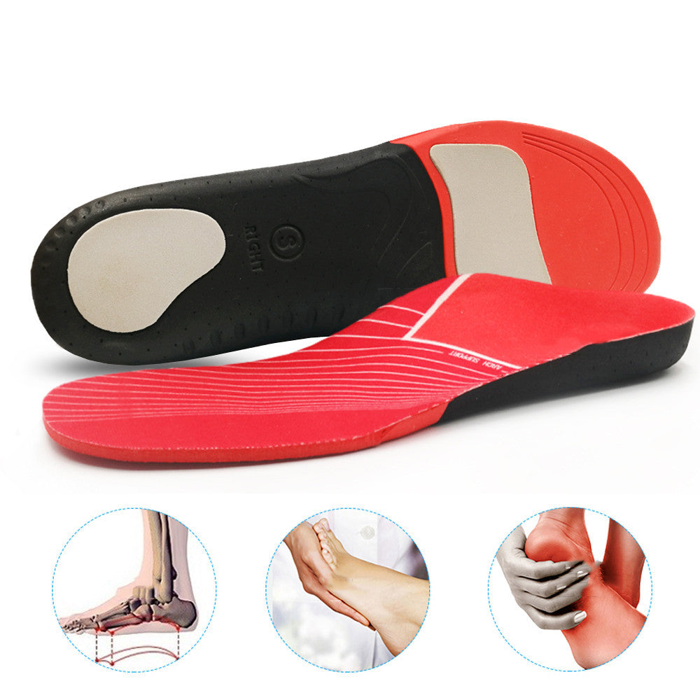Men's And Women's Sports Arch Support Flatfoot In The Eight External Orthopedic Insoles