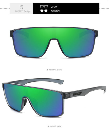 Men's And Women's Real Film One-piece Polarized Outdoor Cycling Fishing Sunglasses Sun Glasses