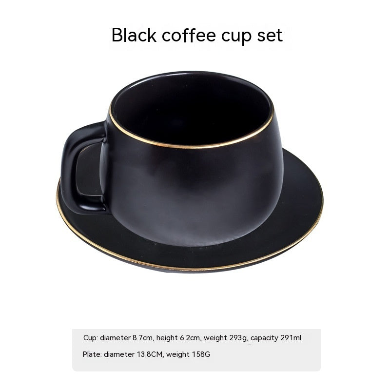 Home Stylish Matte Ceramic Coffee Cup Set