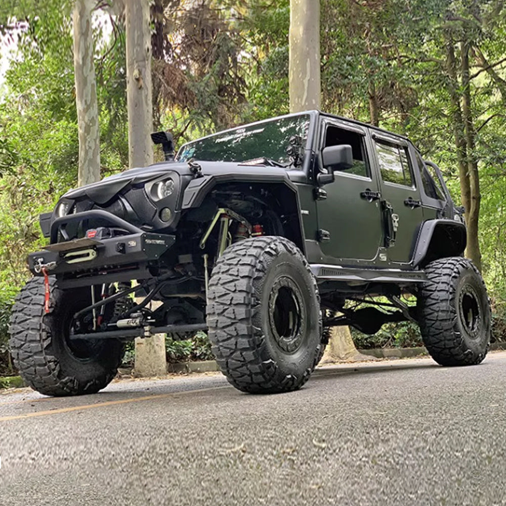 Viper Front Grille Grid Grill For 2007-2018 Je Ep Wrangler Rubicon Sahara Sport JK,JKU, Matte Black