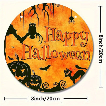 Halloween Wooden Doorplate Home Decoration
