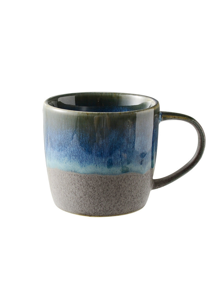 Japanese Creative Ceramic Mug Kiln Turned Beach Mug