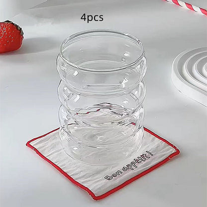 Heat Resistant Glass Coffee Mug