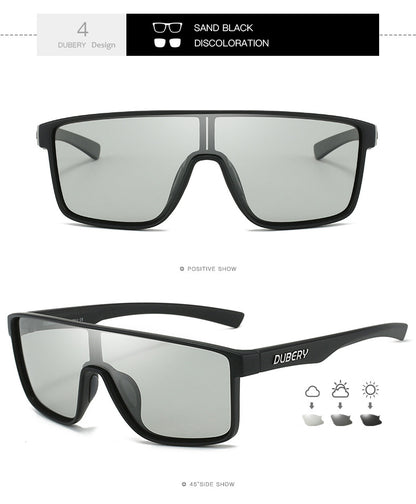 Men's And Women's Real Film One-piece Polarized Outdoor Cycling Fishing Sunglasses Sun Glasses