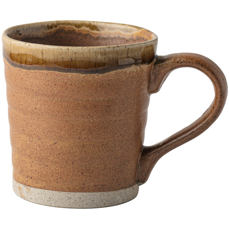 Retro Featured Coffee Cup Thread Relief Mug