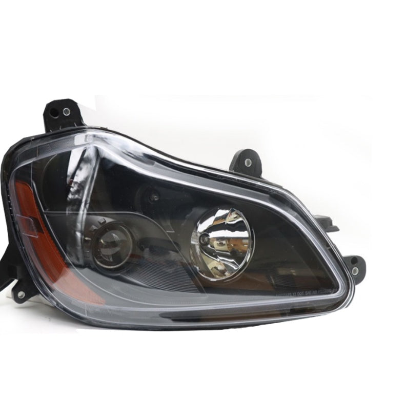 2013-2021, KENWORTH-T680 Front Headlight Assembly, American Version, Halogen, Including Bulb,