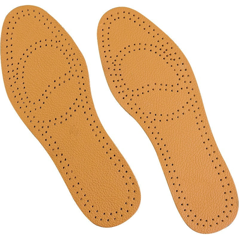 Massage Shock Absorption Deodorant And Breathable Cowhide Insole
