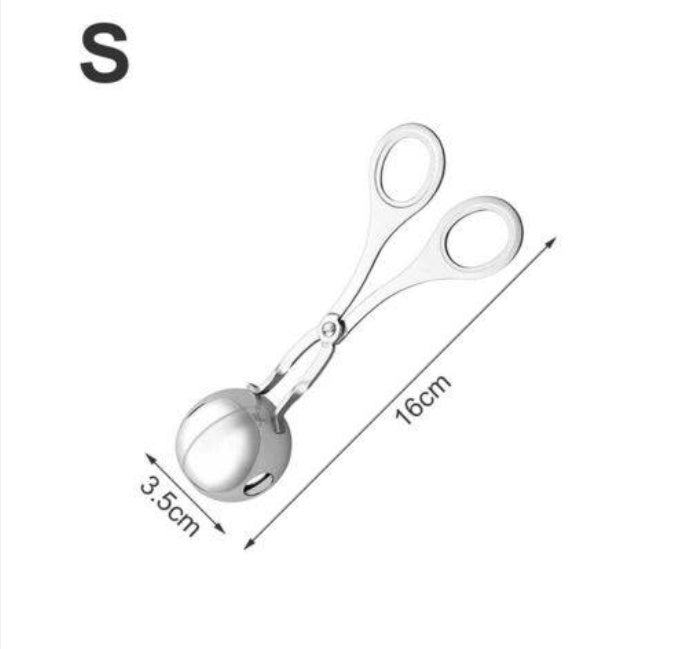 Model Meatball Maker Meat Kitchen Non Stick Spoon Stainless Steel Spoon