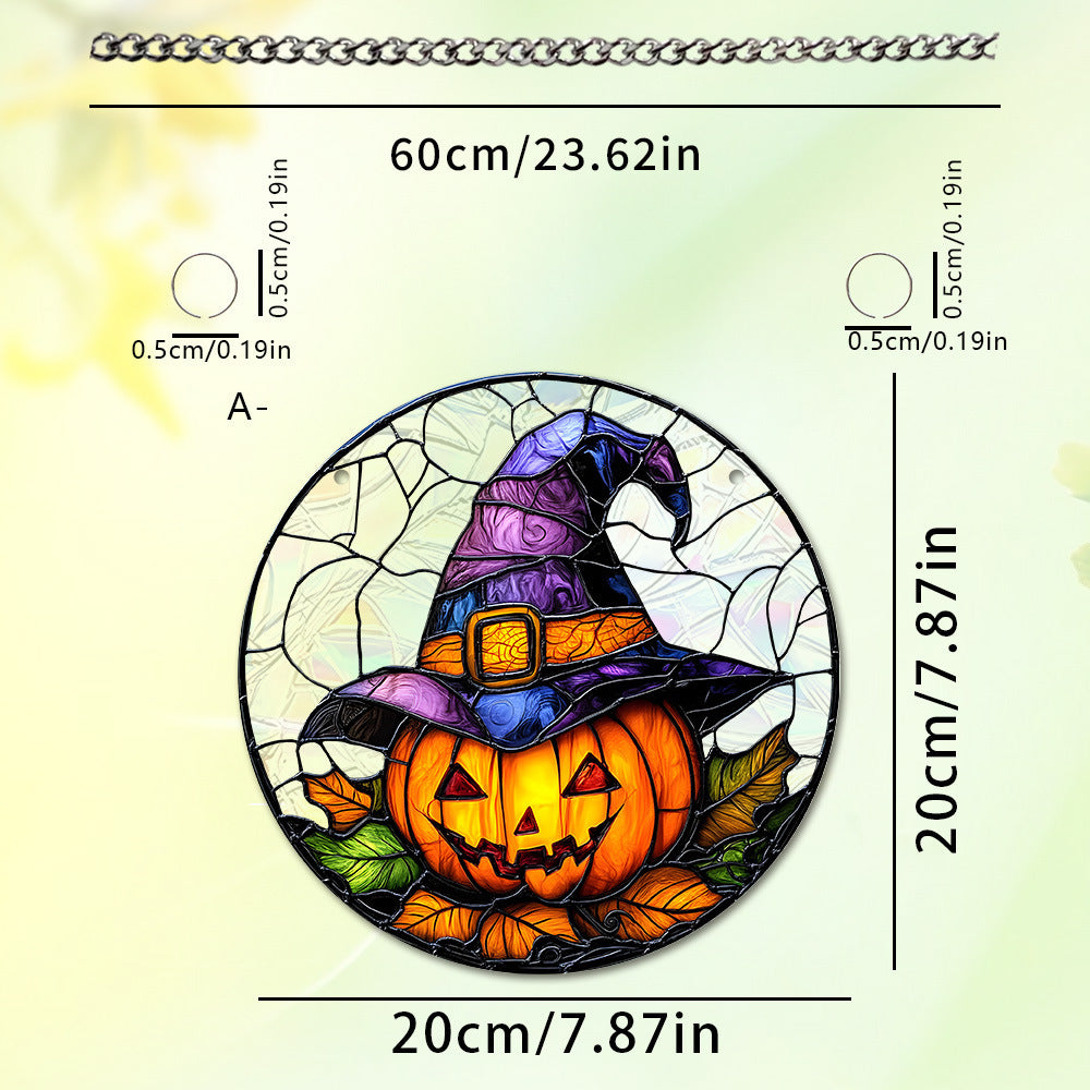 Halloween Pumpkin Ghost Hanging Decoration