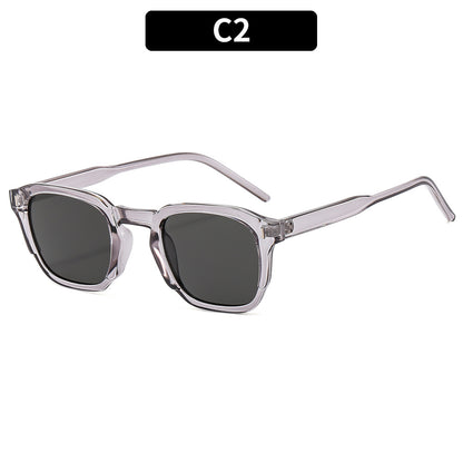 Square Retro Internet Hot Street Shooting Advanced Simple Trendy Sun Glasses