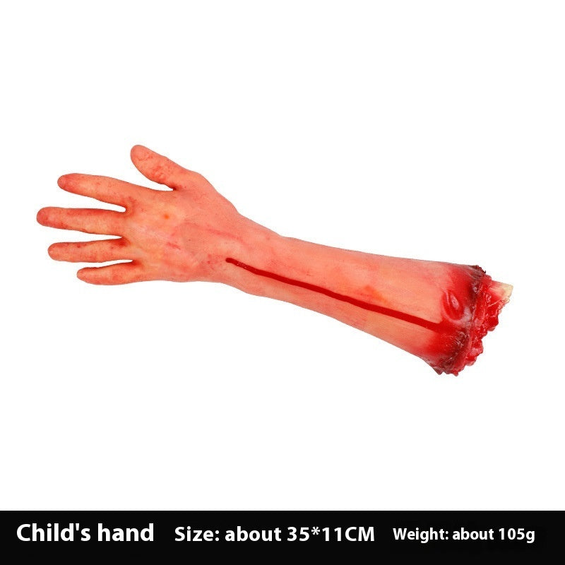 Halloween Broken Hand Horror Decoration Props Haunted House Bar Chamber Spoof Simulation