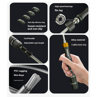 Racing Fitness Sports Training Color Ring Buckle Skipping Rope