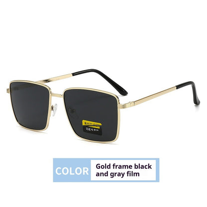 For Driving Sunglasses Men's Polarized Glasses Box