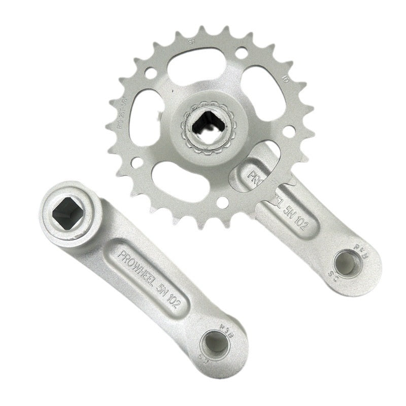 Children's Bicycle Crankset Aluminum Alloy Crank Sprocket