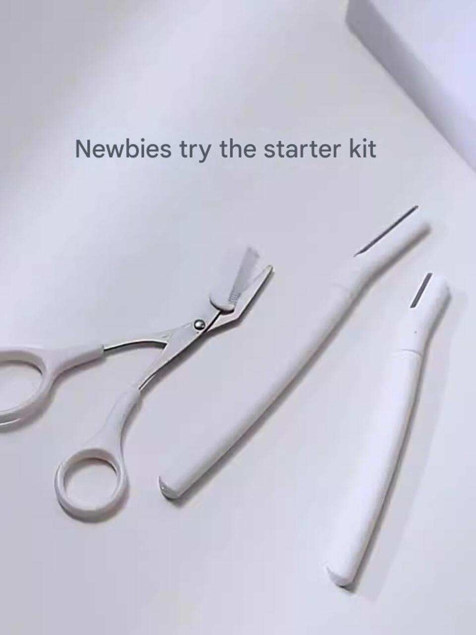 Eyebrow Trimmer Eyebrow Trimming Tool Set Macro Safety Type Beginner Men's And Women's Special Eyebrow Razor