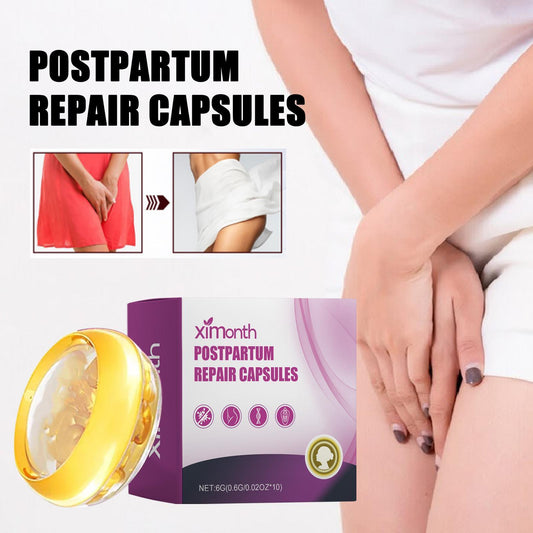 Ximengsi Postpartum Repair Capsules, Remove Odor, Relieve Itching, Body Cleansing And Gentle Care For Women's Skin