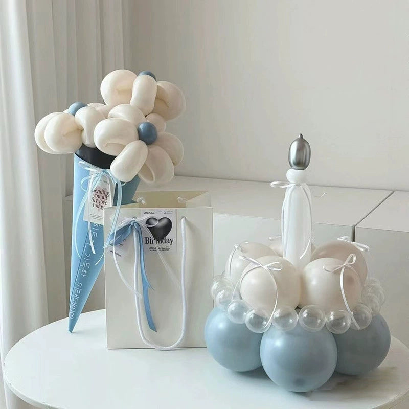Finished Balloon Bouquet Cake Diy Handmade Material Package