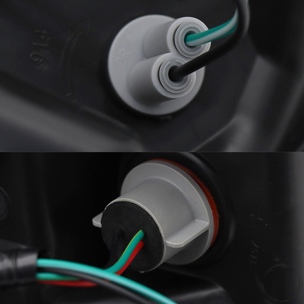 Headlight Assembly Fit For Volvo VNL,VNM Black With Turn Signal Pair