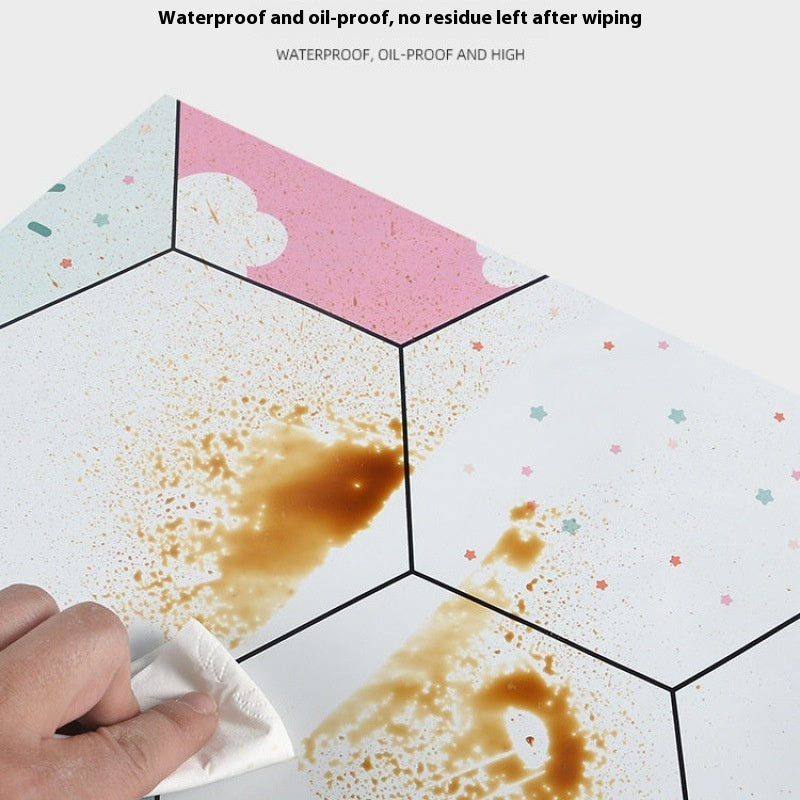 Self-adhesive Thickening Kitchen Waterproof And Oil-proof Stickers