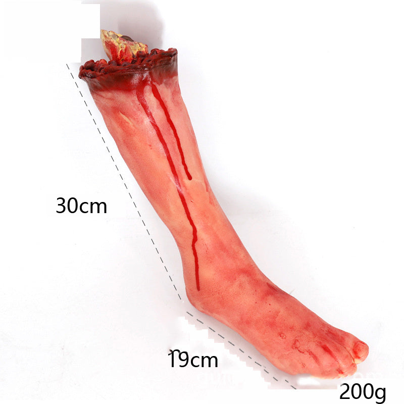 Halloween Horror Props Haunted House Chamber Broken Blood Hands And Feet Horror Bar Decoration Whole Toy Eye Beads Heart
