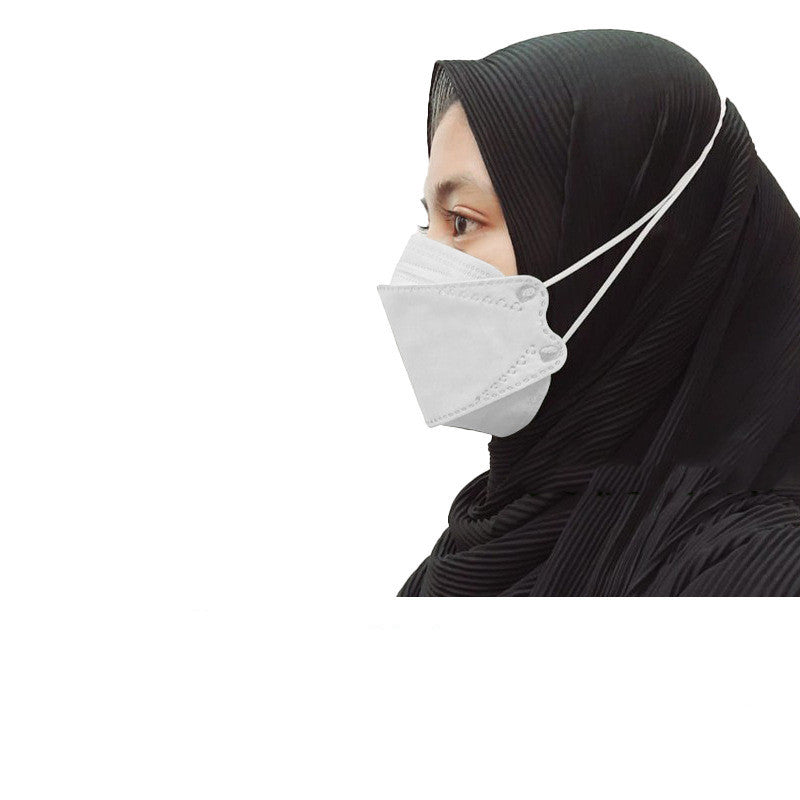 Filter Masker Korea KF94 Hijab Headloop 10pcs 4D Adult Mask