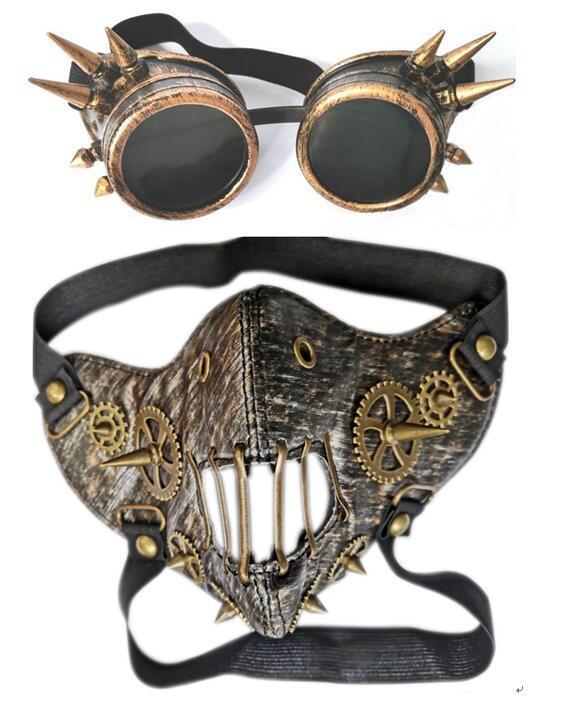 Steam Gear Gothic Punk Mask
