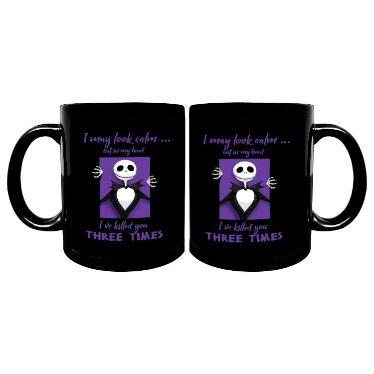 Black Glaze Mug Ceramic Coffee Cup