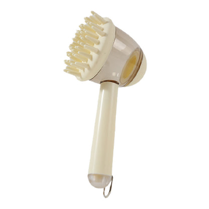 3 In 1 Pets Bath Brush For Dogs And Cats Shower Massage Brush, Depilation Comb And Foaming Tool, Anti-frizz Beauty Brush Pet Products