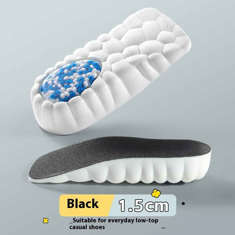 Soft Bottom Comfortable Insole With Increased Height Inside