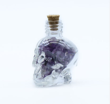 Bottled Skull Christmas Halloween Creative Decoration Home Creative Desktop Decoration