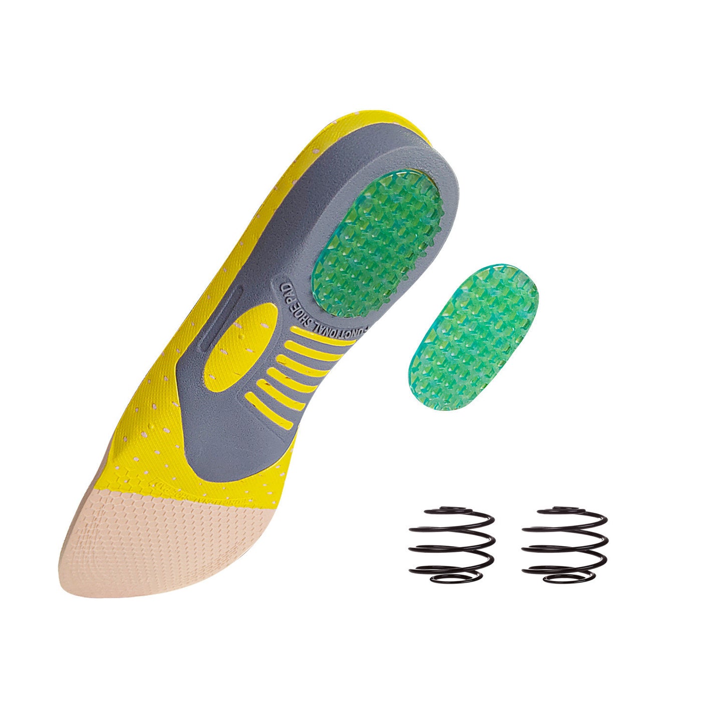 Shock Absorption Massage EVA Men's And Women's Insoles
