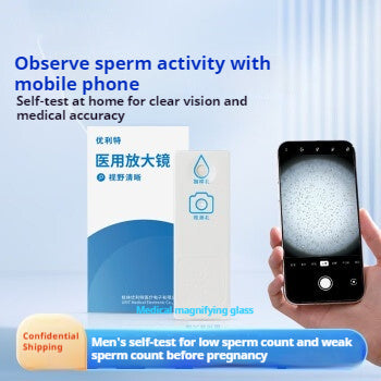 Medical Magnifying Lens Test Human Sperm Vitality