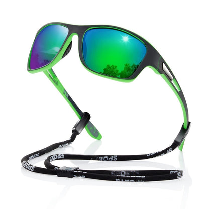 Fashion Sports Night Vision Glasses For Men Polarized Cycling Sunglasses Sun-shade
