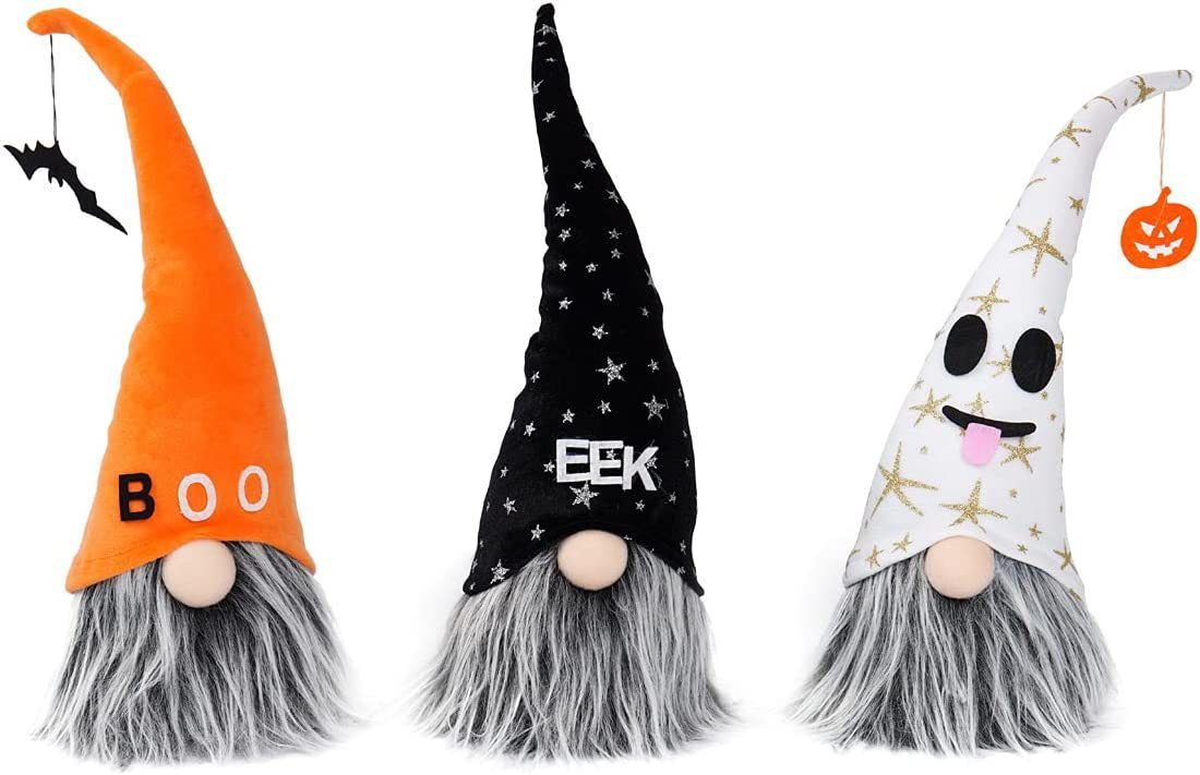 Halloween Glowing Faceless Doll Decoration