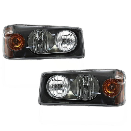 For Mack Gu713 Headlight Pair