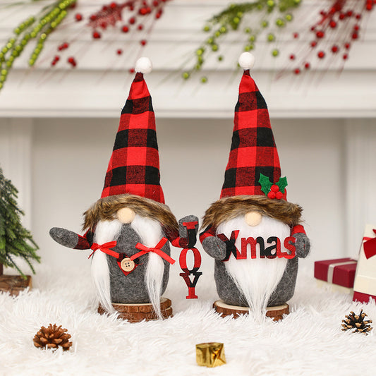 Christmas Decoration Doll Faceless Doll Decoration