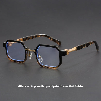 Retro Polygon Exquisite Sun Glasses Women