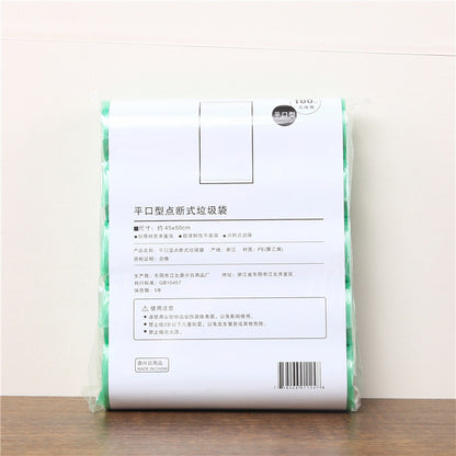 Thickening Of Flat Mouth Garbage Bags