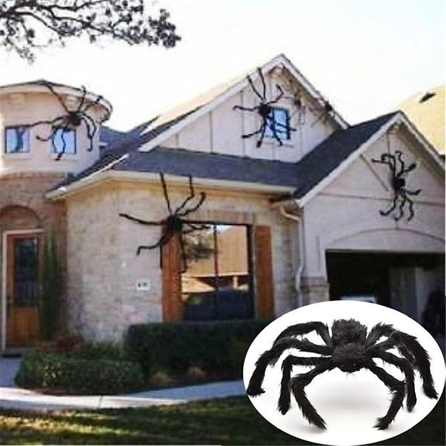 Halloween Decoration Simulation Plush Spider