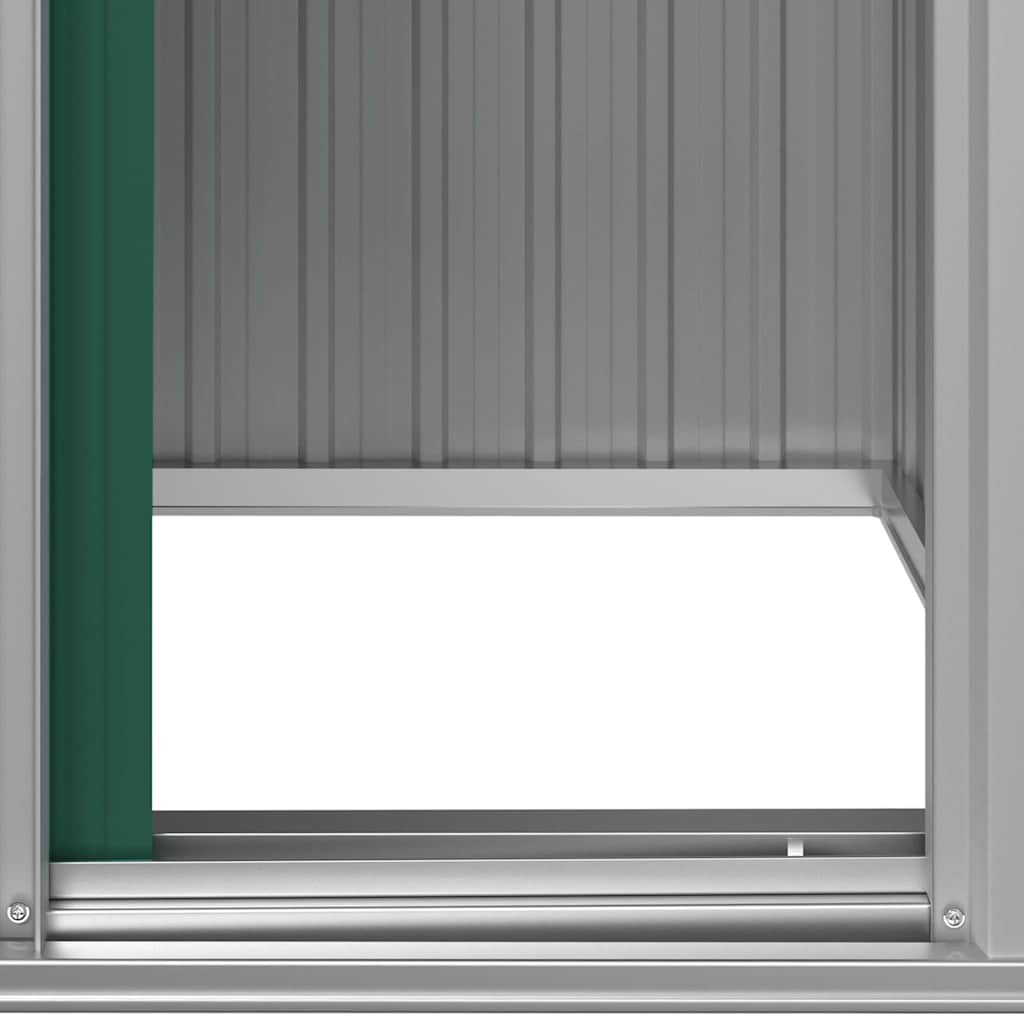garden shed 126x97, galvanized