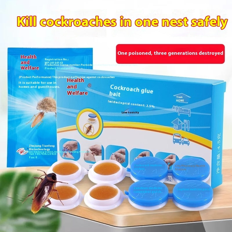 Cockroach Full Nest Household Indoor Kitchen Anti-cockroach Glue Bait Artifact