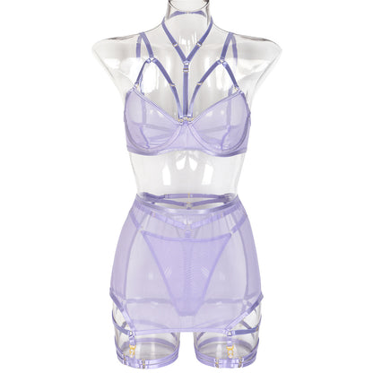 Lady Sexy Underwear Three-piece Set