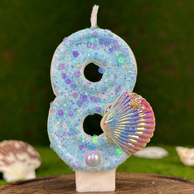 Creative Digital Birthday Cake Candle