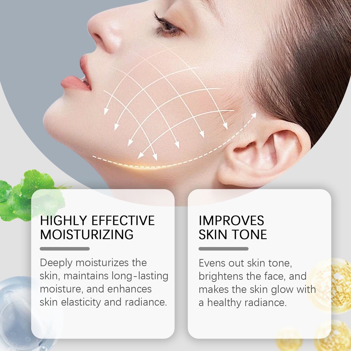 EELHOE Collagen Mask Pouch Collagen Essence Gently Nourishes And Softens The Facial Skin, Hydrating And Moisturizing