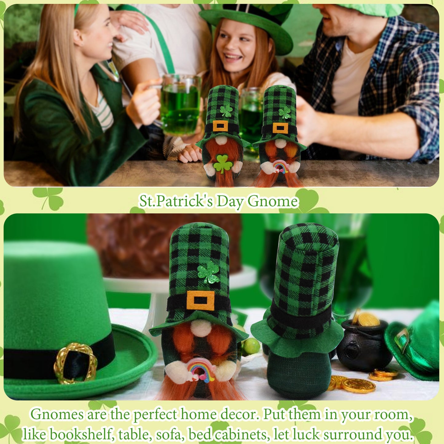 Baby Doll Decoration Saint Pat Decorations