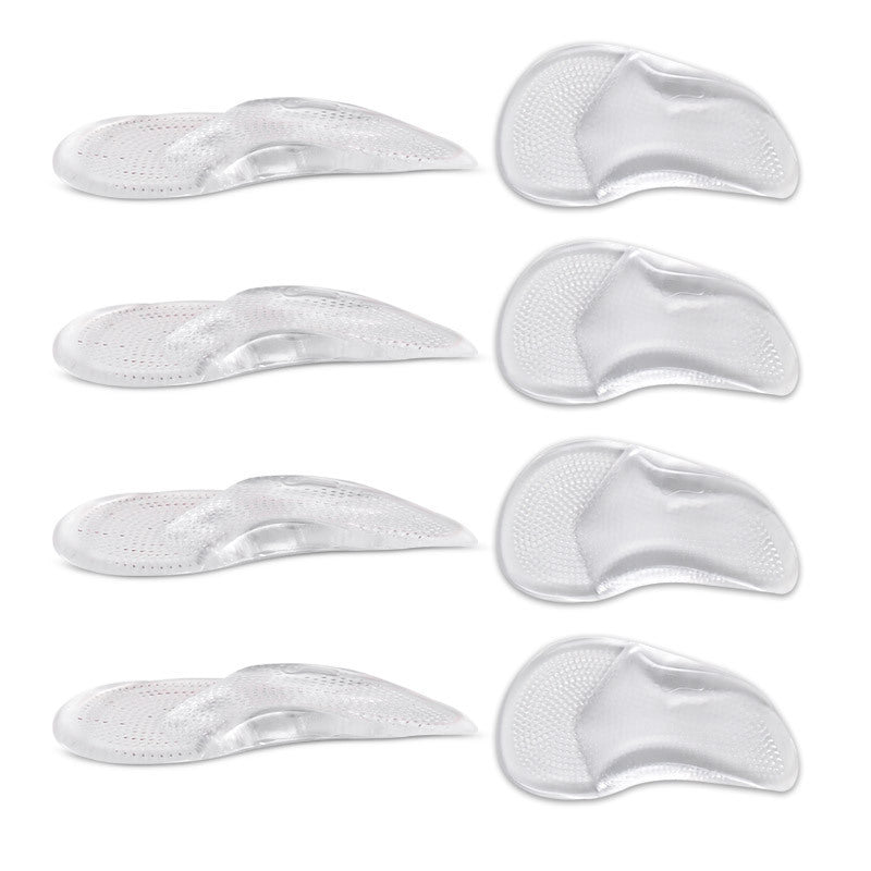 Transparent Soft Arch Support Correction Flat Foot Pes Cavus Orthopedic Insole