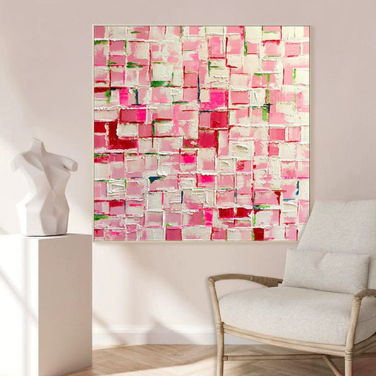 Colourful Newest Hand Painted Modern Abstract Acrylic Oil Painting No Frame Handmade Kids Room Pictures Home Interior Decor