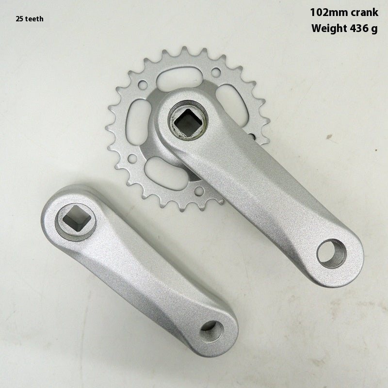 Children's Bicycle Crankset Aluminum Alloy Crank Sprocket