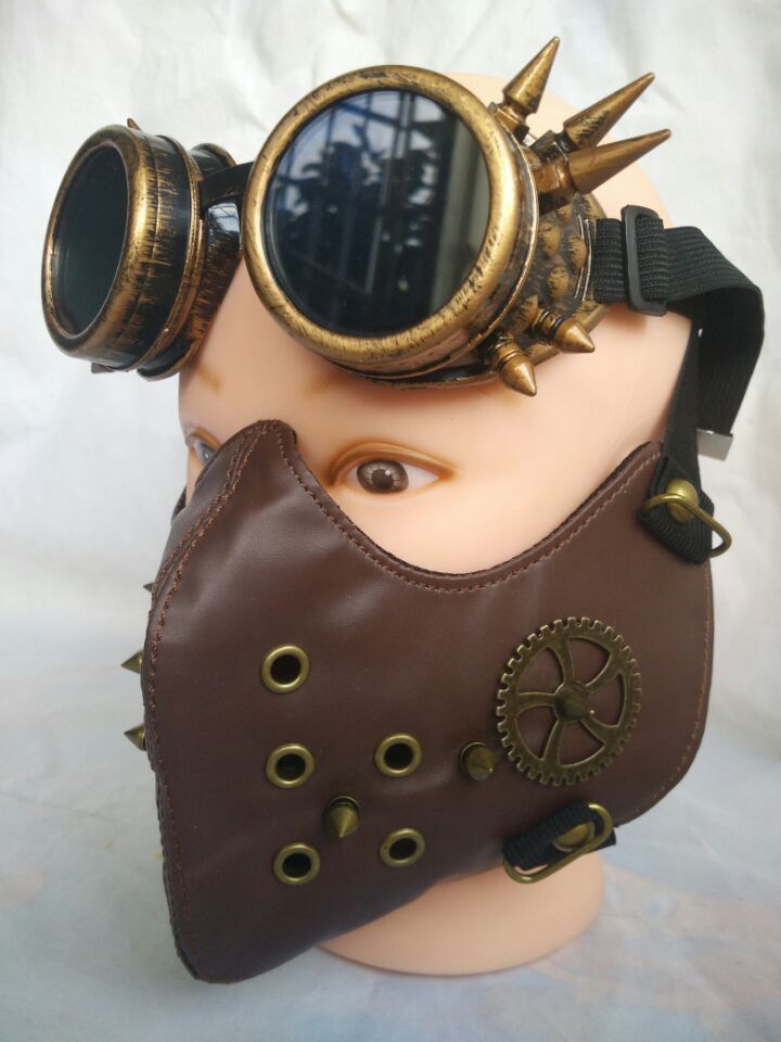 Steam Gear Gothic Punk Mask